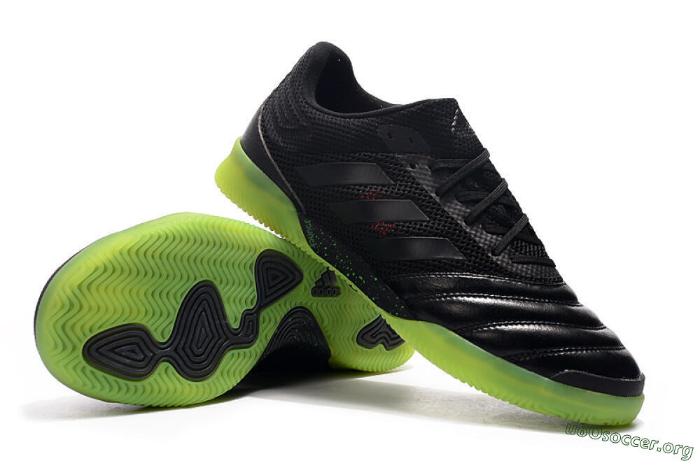 Adidas Copa Tango 20.1 IC Football Shoes - Black/Yellow 5