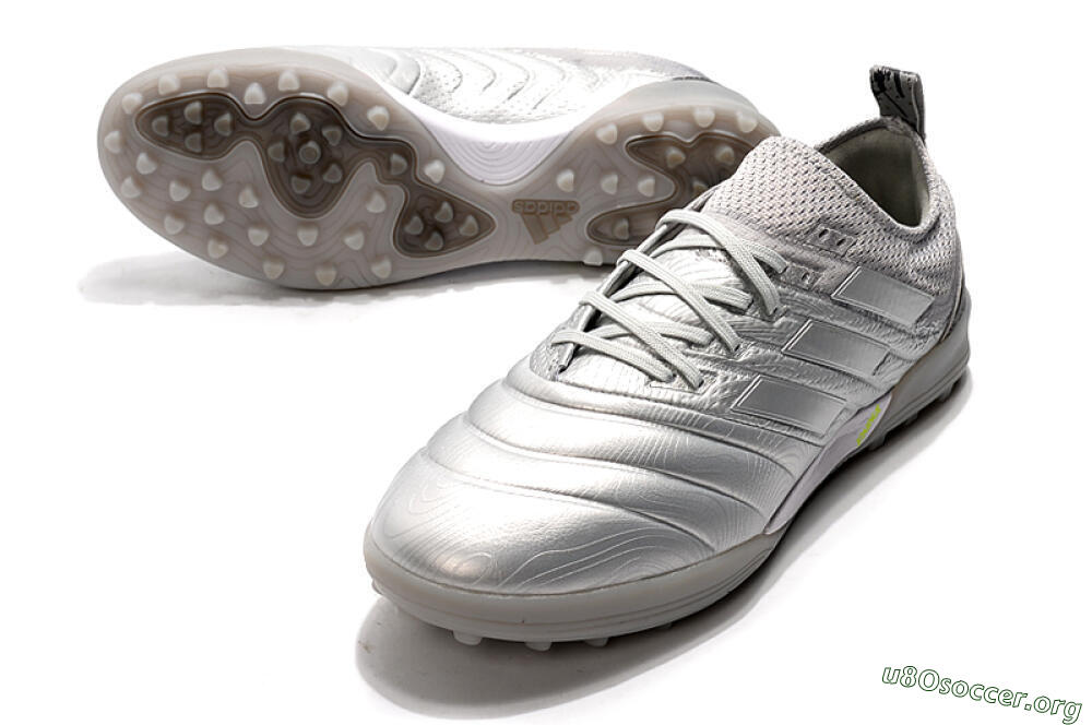Adidas Copa Tango 20.1 TF Football Shoes - Silver/Black 0