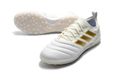 Adidas Copa Tango 20.1 TF Football Shoes - White/Beige/Gold