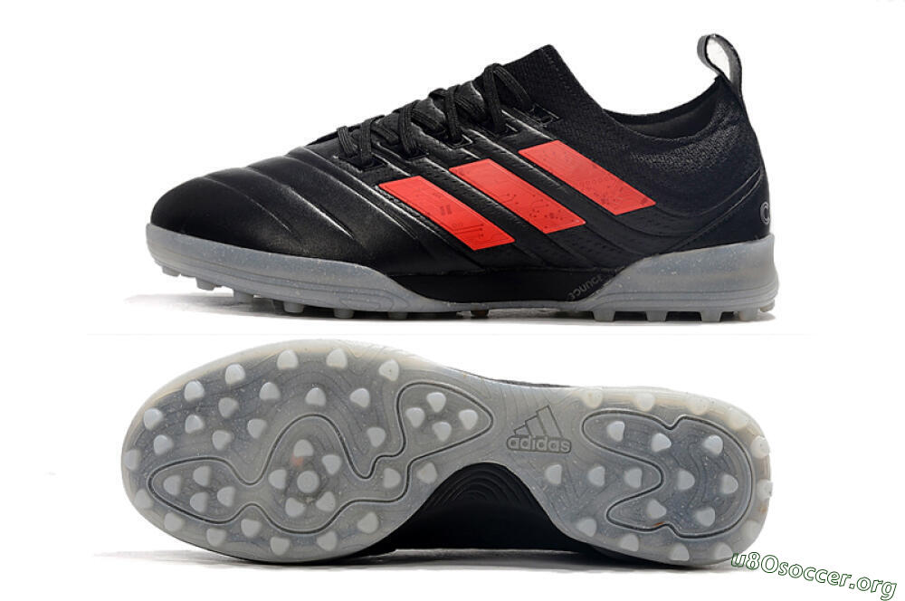 Adidas Copa Tango 20.1 TF Football Shoes - Black/Red 1