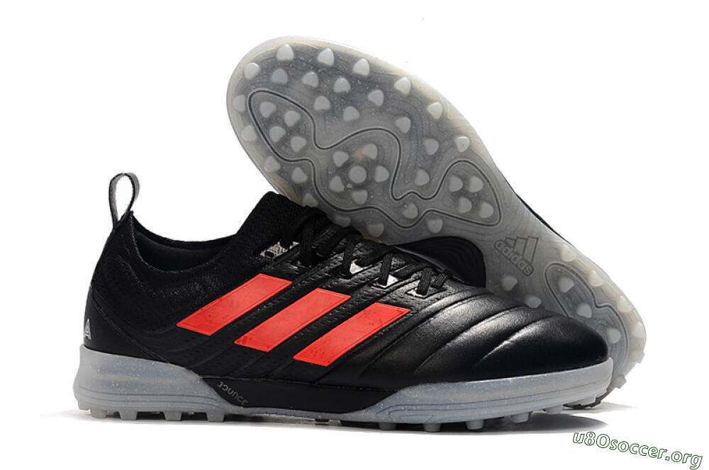 Adidas Copa Tango 20.1 TF Football Shoes - Black/Red 2