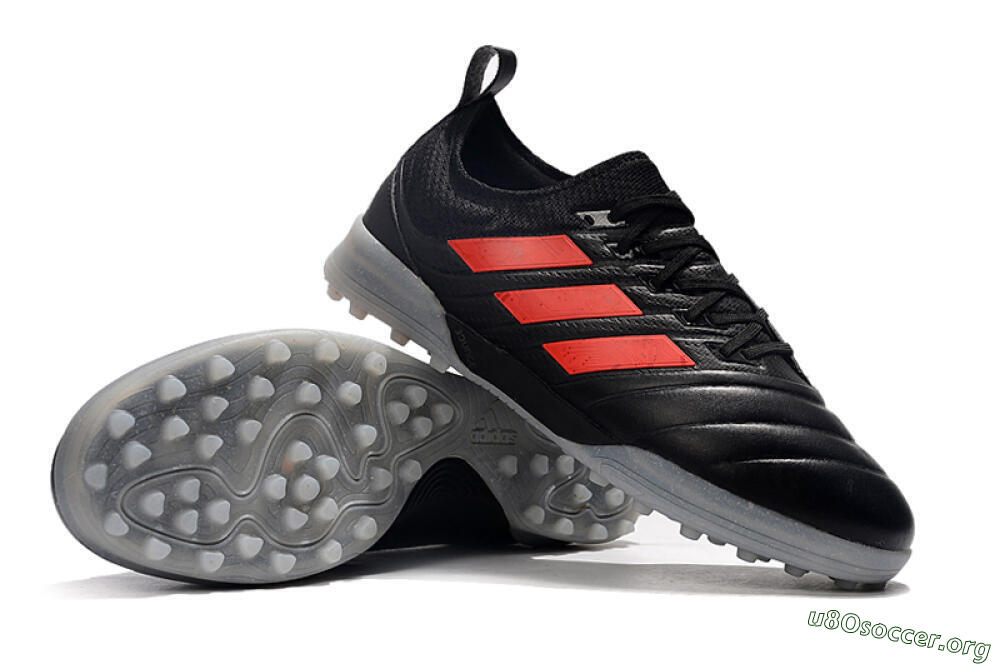 Adidas Copa Tango 20.1 TF Football Shoes - Black/Red 4