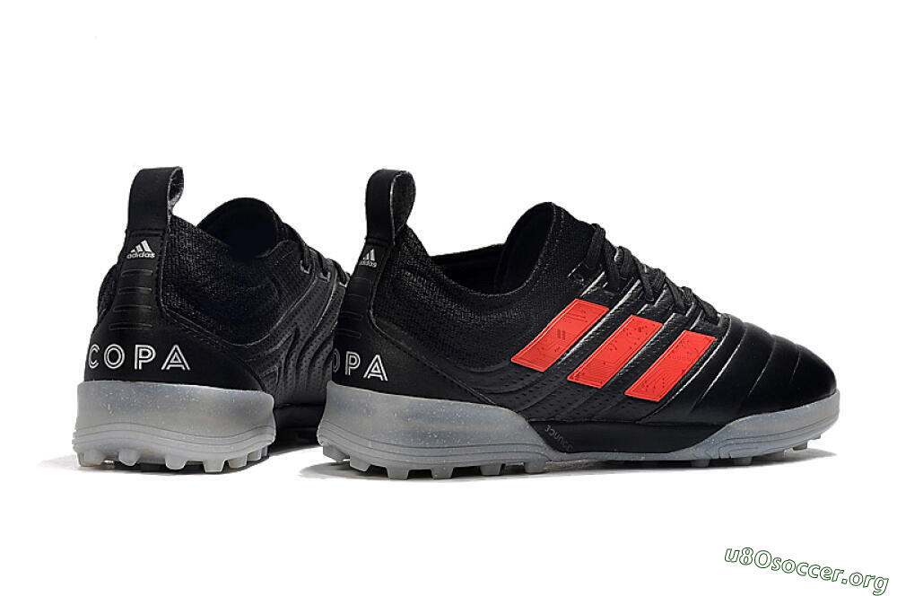 Adidas Copa Tango 20.1 TF Football Shoes - Black/Red 9