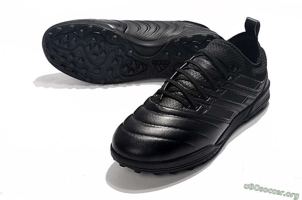 Adidas Copa Tango 20.1 TF Football Shoes - Black/Black 0
