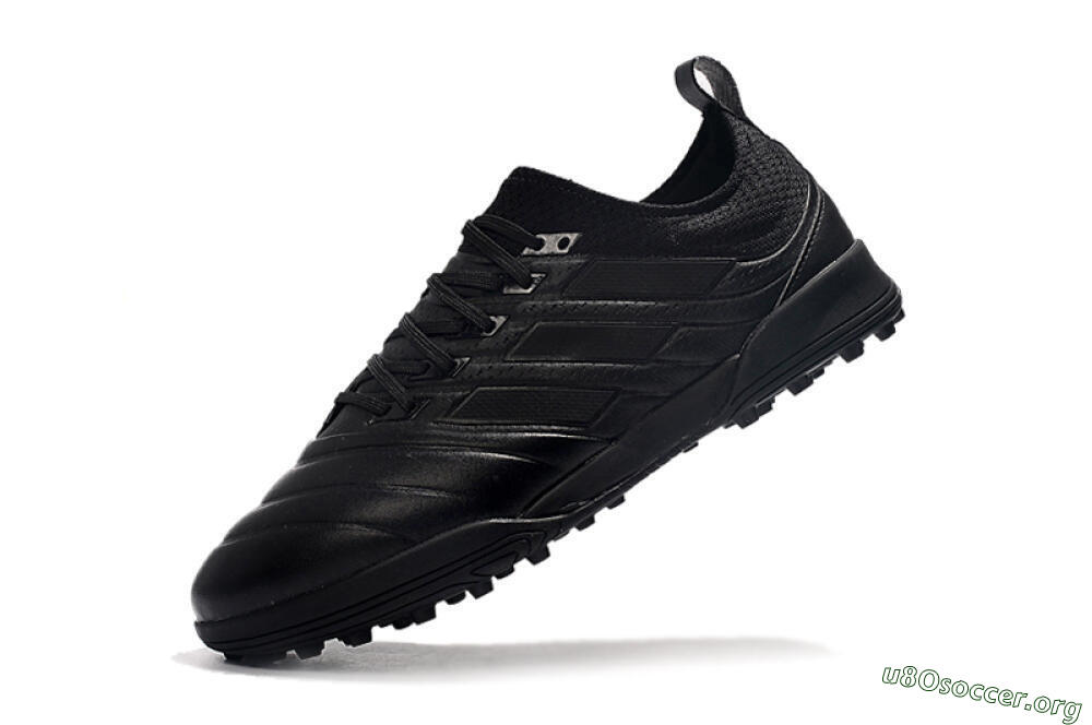 Adidas Copa Tango 20.1 TF Football Shoes - Black/Black 8
