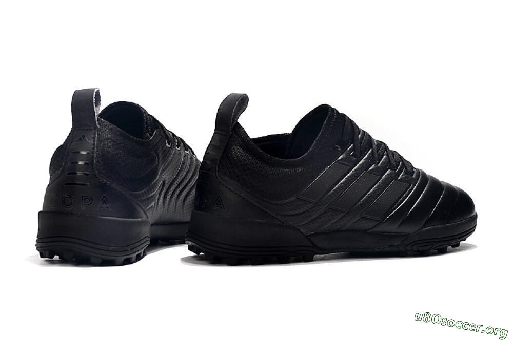 Adidas Copa Tango 20.1 TF Football Shoes - Black/Black 9