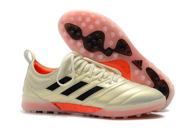 Adidas Copa Tango 20.1 TF Football Shoes - Beige/Black/Red
