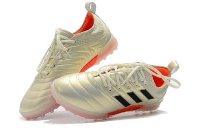 Adidas Copa Tango 20.1 TF Football Shoes - Beige/Black/Red