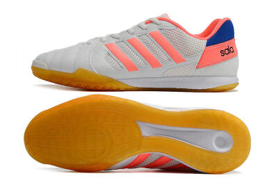 Adidas Top Sala IC Football Shoes - White/Pink/Blue