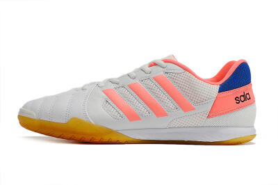 Adidas Top Sala IC Football Shoes - White/Pink/Blue