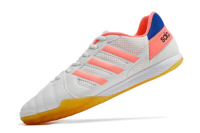 Adidas Top Sala IC Football Shoes - White/Pink/Blue
