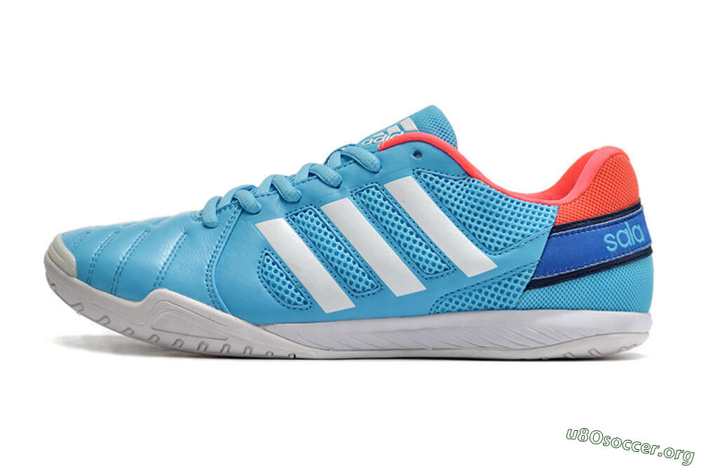 Adidas Top Sala IC Football Shoes - Jade/Red/Blue 3