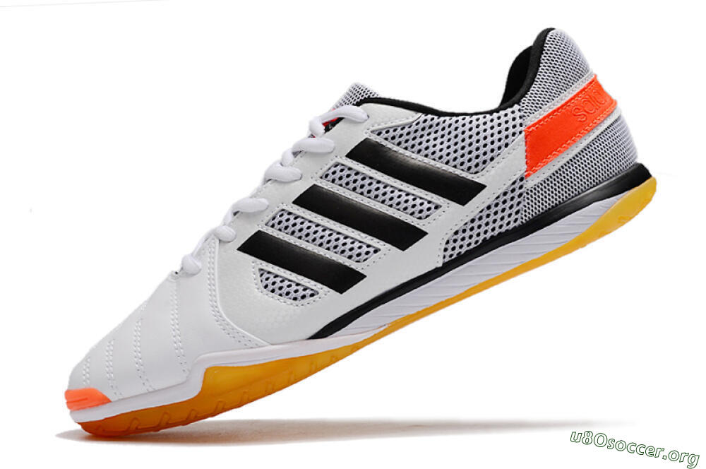 Adidas Top Sala IC Football Shoes - White/Black/Red 5