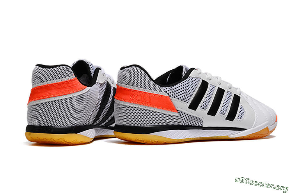 Adidas Top Sala IC Football Shoes - White/Black/Red 6