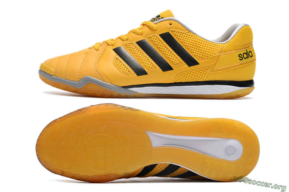 Adidas Top Sala IC Football Shoes - Yellow/Black/White 1