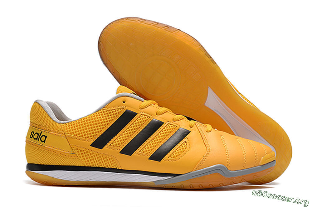 Adidas Top Sala IC Football Shoes - Yellow/Black/White 2