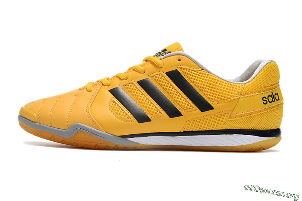 Adidas Top Sala IC Football Shoes - Yellow/Black/White 3