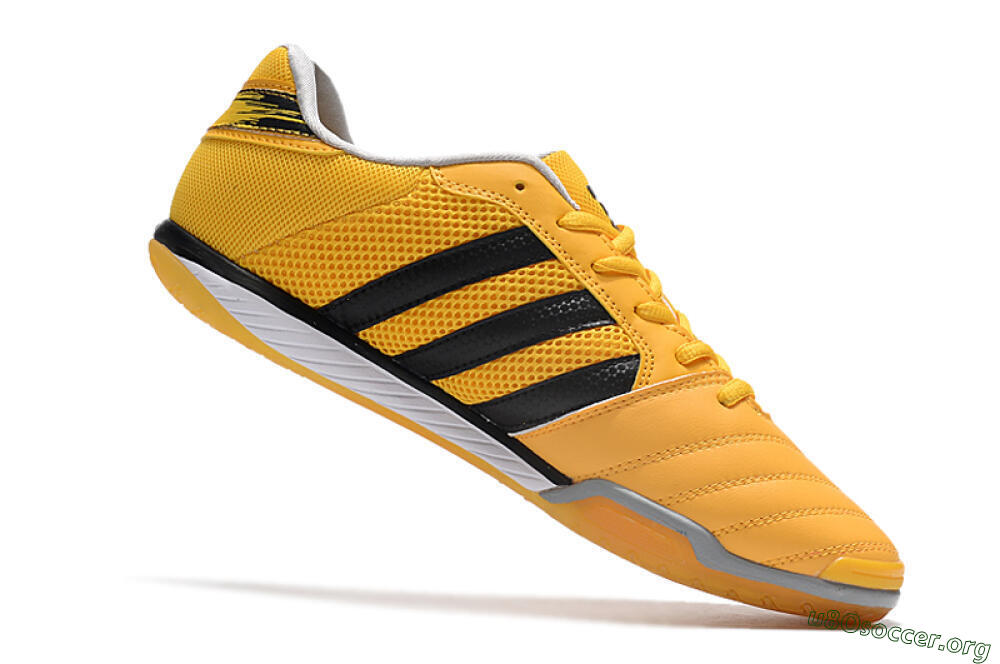Adidas Top Sala IC Football Shoes - Yellow/Black/White 4