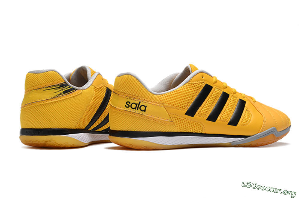 Adidas Top Sala IC Football Shoes - Yellow/Black/White 6