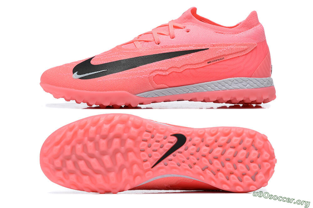 Nike Phantom GX Elite TF Football Shoes - Pink/Black/White 1