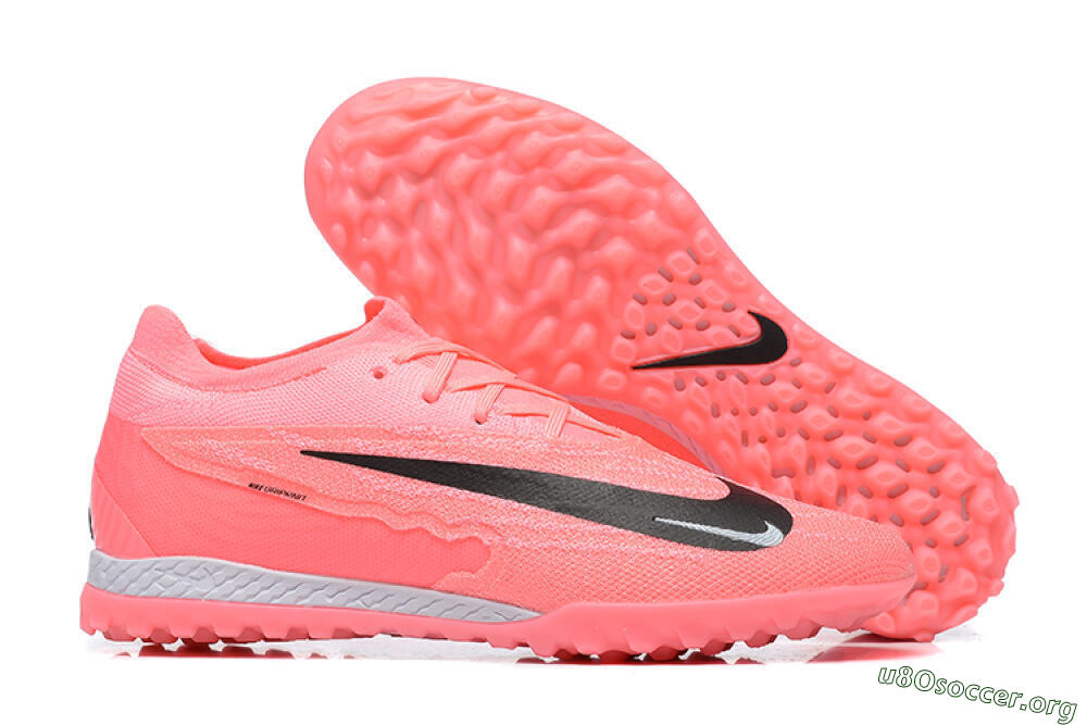 Nike Phantom GX Elite TF Football Shoes - Pink/Black/White 2