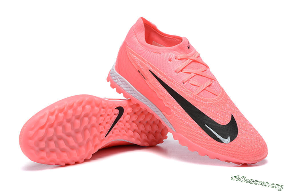 Nike Phantom GX Elite TF Football Shoes - Pink/Black/White 4