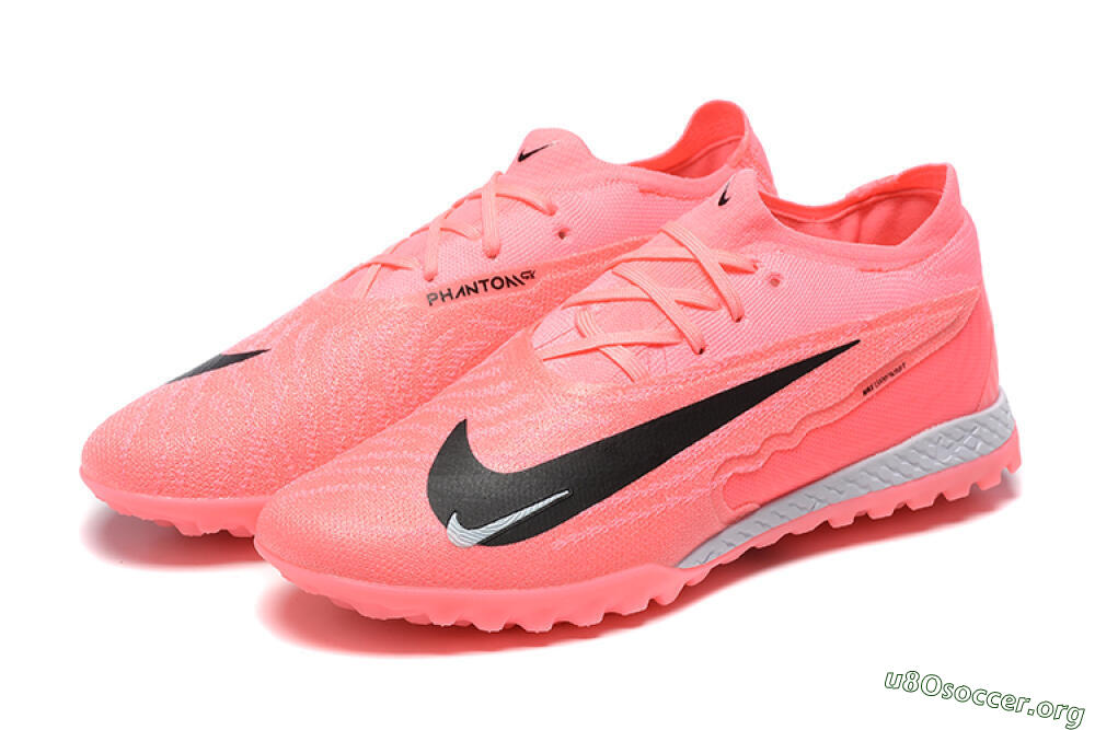Nike Phantom GX Elite TF Football Shoes - Pink/Black/White 5