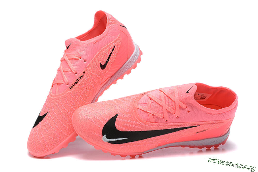 Nike Phantom GX Elite TF Football Shoes - Pink/Black/White 6