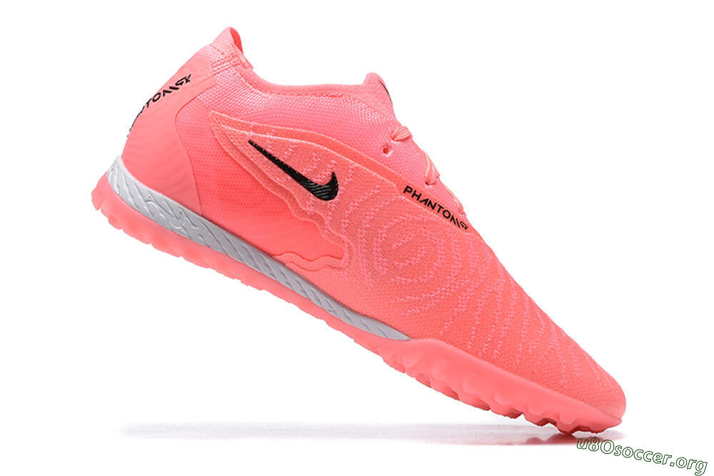 Nike Phantom GX Elite TF Football Shoes - Pink/Black/White 7