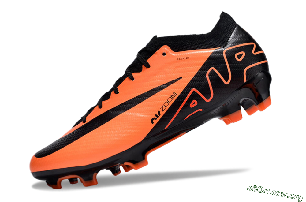 Nike Air Zoom Mercurial Vapor 15 Elite FG Football Boots - Orange/Black 5