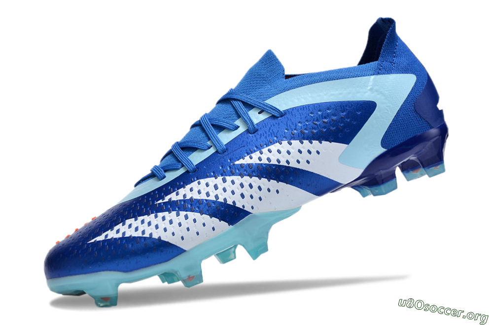 Adidas Predator Accuracy Paul Pogba.1 FG Football Boots - Blue/White/Jade 5