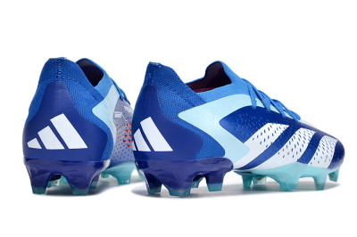 Adidas Predator Accuracy Paul Pogba.1 FG Football Boots - Blue/White/Jade