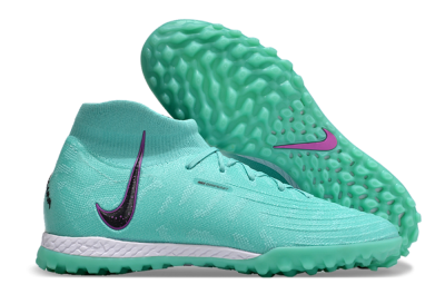 Nike Phantom Luna 2 Elite LV8 TF Football Shoes - Jade/Black/Purple