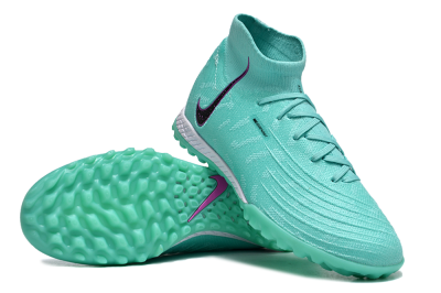 Nike Phantom Luna 2 Elite LV8 TF Football Shoes - Jade/Black/Purple