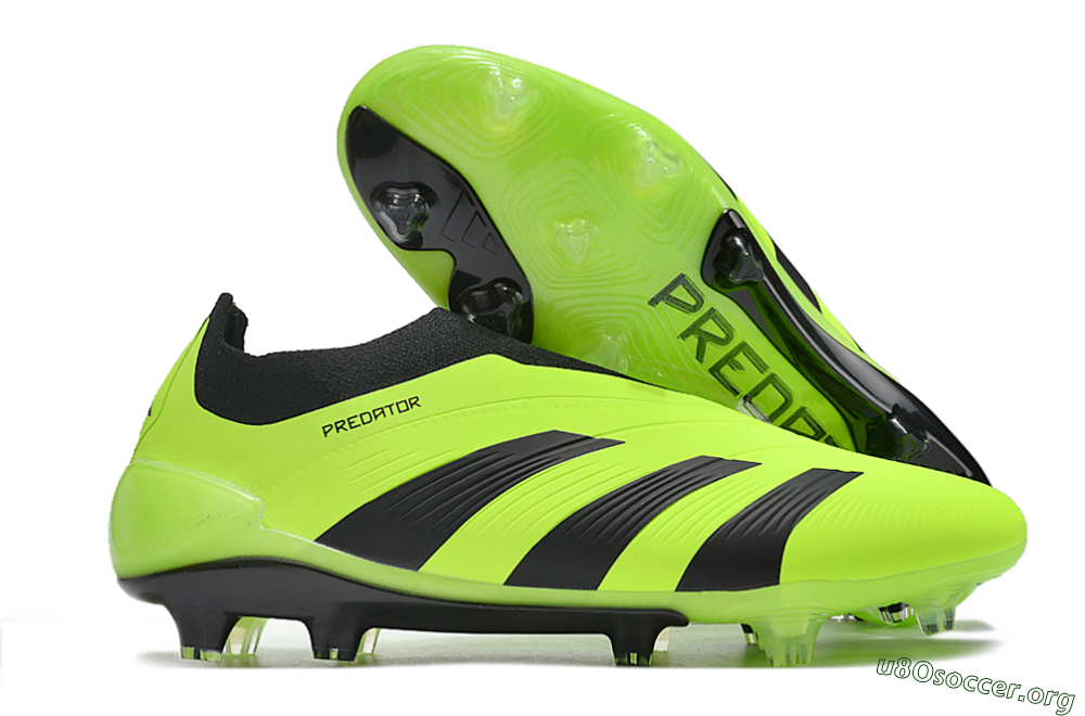 Adidas Predator Accuracy+ FG Football Boots - Yellow/Black 2