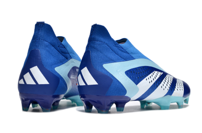 Adidas Predator Accuracy+ FG Football Boots - Blue/White/Orange