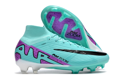 Nike Air Zoom Mercurial Superfly 9 Elite FG Football Boots - Blue/Black/Purple