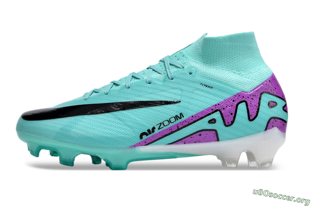 Nike Air Zoom Mercurial Superfly 9 Elite FG Football Boots - Blue/Black/Purple 3