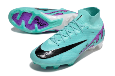 Nike Air Zoom Mercurial Superfly 9 Elite FG Football Boots - Blue/Black/Purple