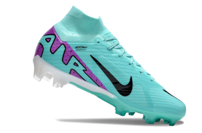 Nike Air Zoom Mercurial Superfly 9 Elite FG Football Boots - Blue/Black/Purple