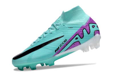 Nike Air Zoom Mercurial Superfly 9 Elite FG Football Boots - Blue/Black/Purple