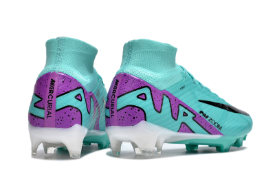 Nike Air Zoom Mercurial Superfly 9 Elite FG Football Boots - Blue/Black/Purple