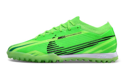 Nike Air Zoom Mercurial Vapor 15 Elite TF Football Shoes - Green/Black/Whtie