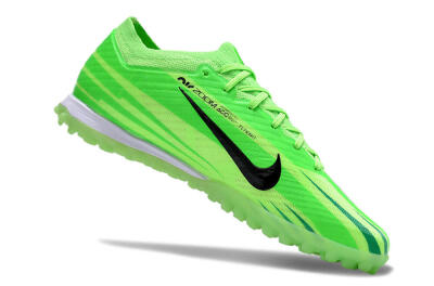 Nike Air Zoom Mercurial Vapor 15 Elite TF Football Shoes - Green/Black/Whtie