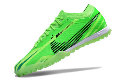 Nike Air Zoom Mercurial Vapor 15 Elite TF Football Shoes - Green/Black/Whtie