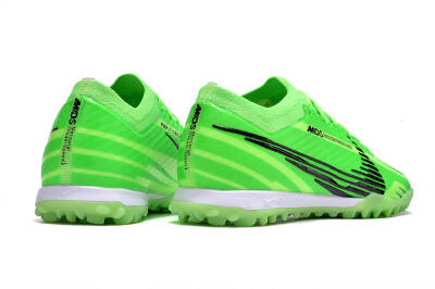 Nike Air Zoom Mercurial Vapor 15 Elite TF Football Shoes - Green/Black/Whtie