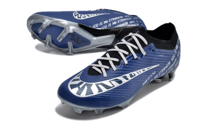 Nike Air Zoom Mercurial Vapor 15 Elite FG Football Boots - Blue/Black/Silver