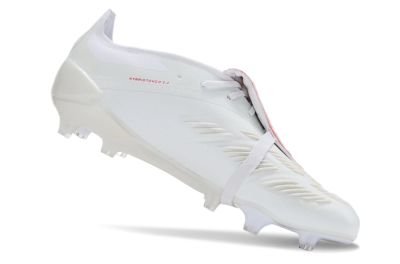 Adidas Predator Elite Foldover Tongue FG Football Boots - Beige/Red/White