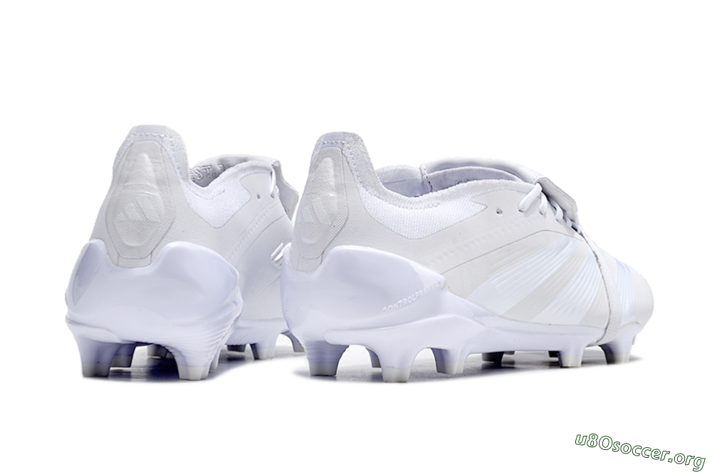 Adidas Predator Elite Foldover Tongue FG Football Boots - White/Beige 6