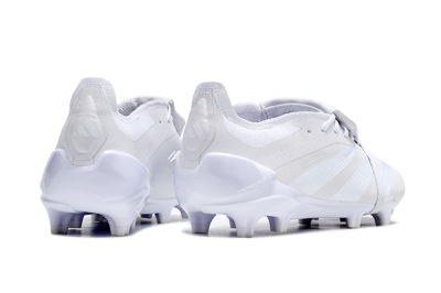 Adidas Predator Elite Foldover Tongue FG Football Boots - White/Beige